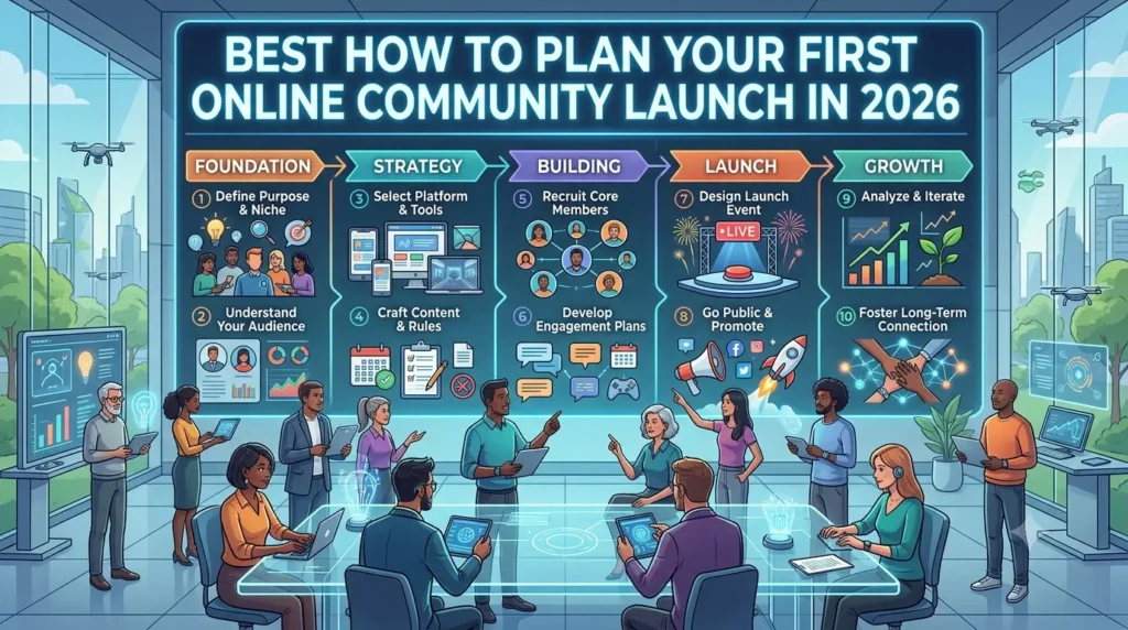Best How to Plan Your First Online Community Launch In 2026