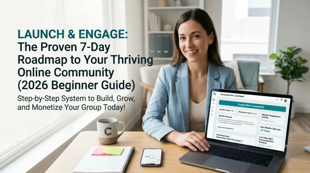 How to Start the Best Online Community in 7 Days (Beginner-Friendly 2026 Guide)