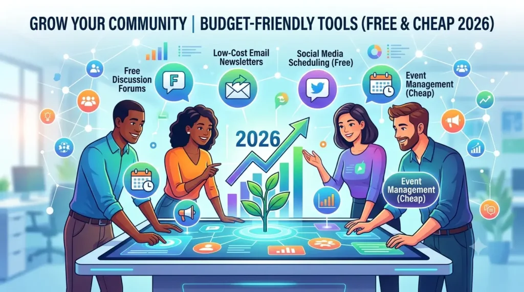 Best Budget-Friendly Tools for Online Community Growth (Free & Cheap 2026)