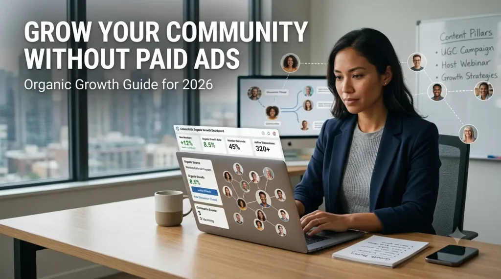 How to Grow the Best Online Community Fast Without Paid Ads (2026 Guide)