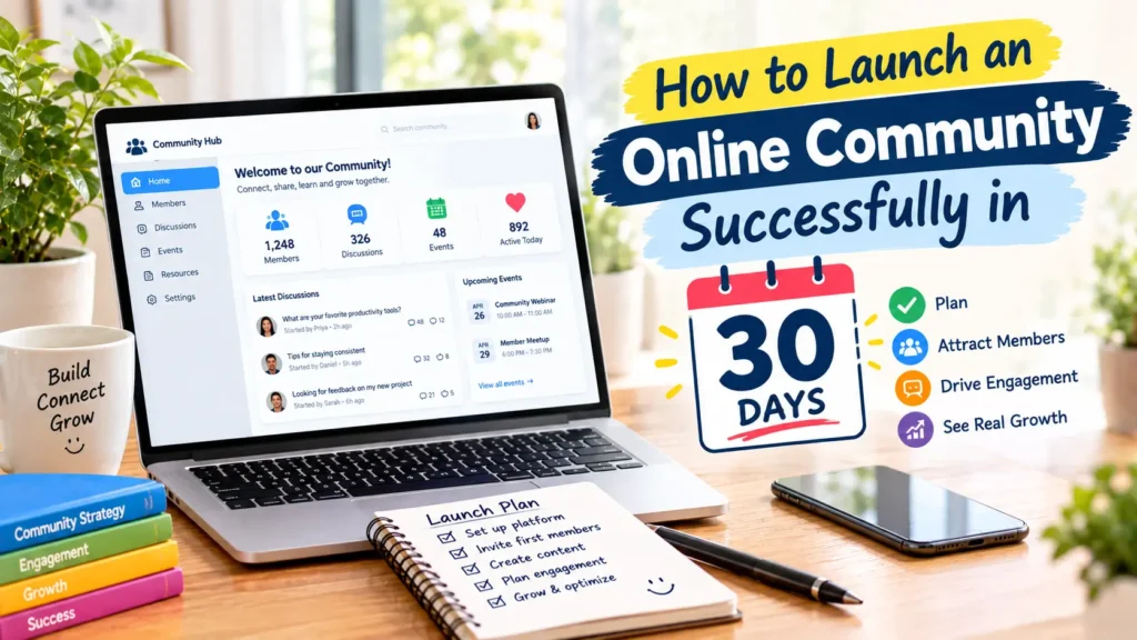 How to Launch an Online Community Successfully in 30 Days