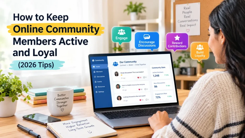 How to Keep Online Community Members Active and Loyal (2026 Tips)