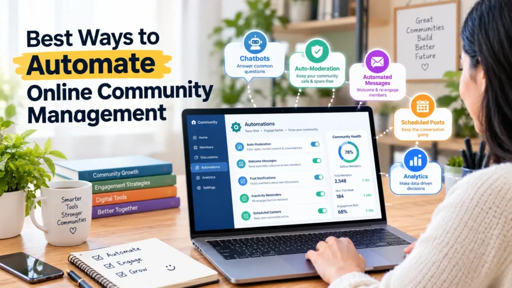 Best Ways to Automate Online Community Management.