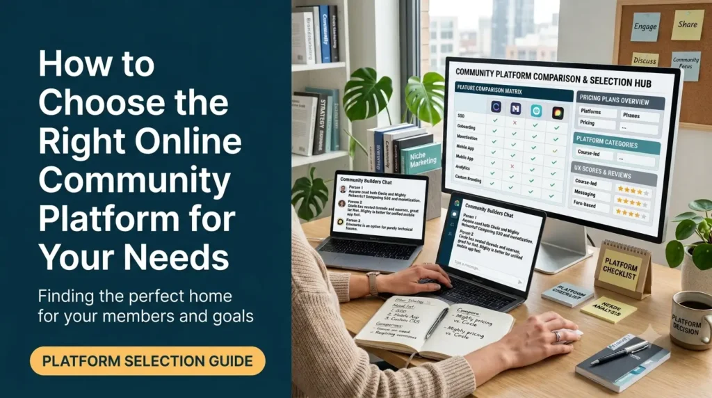 How to Choose the Right Online Community Platform for Your Needs