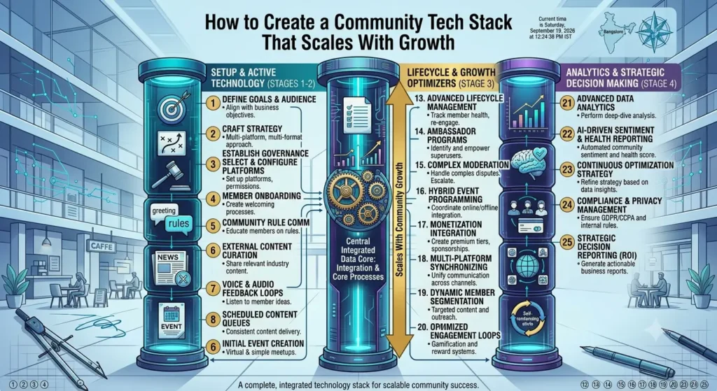 How to Create a Community Tech Stack That Scales With Growth