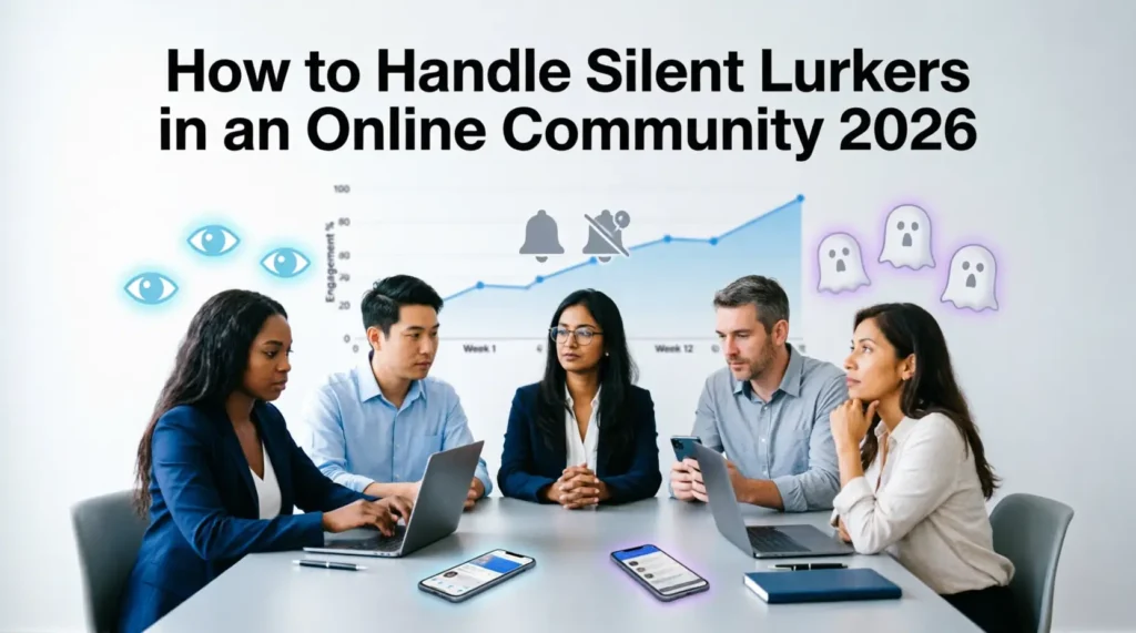 How to Handle Silent Lurkers in an Online Community