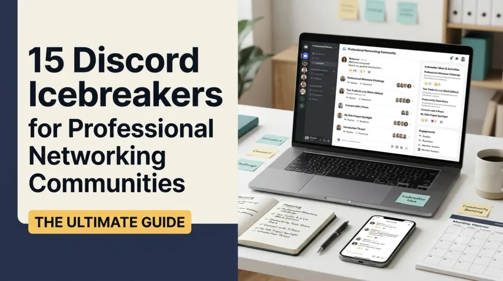 15 Discord Icebreakers for Professional Networking Communities