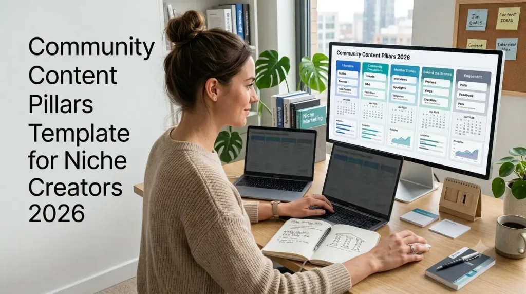 Community Content Pillars Template for Niche Creators 2026