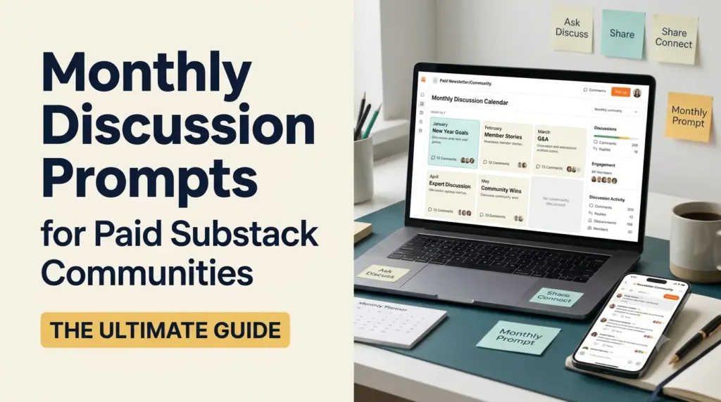 Monthly Discussion Prompts for Paid Substack Communities: The Ultimate Guide