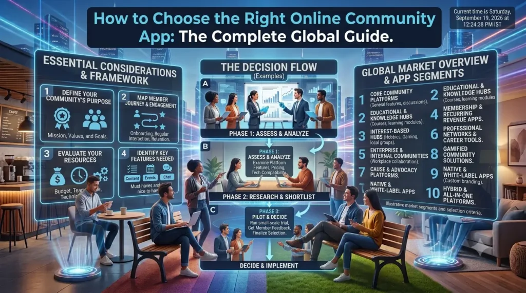 How to Choose the Right Online Community App: The Complete Global Guide.