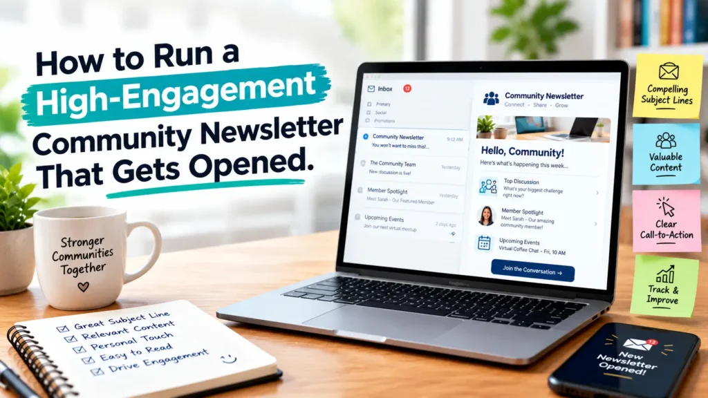 How to Run a High-Engagement Community Newsletter That Gets Opened.